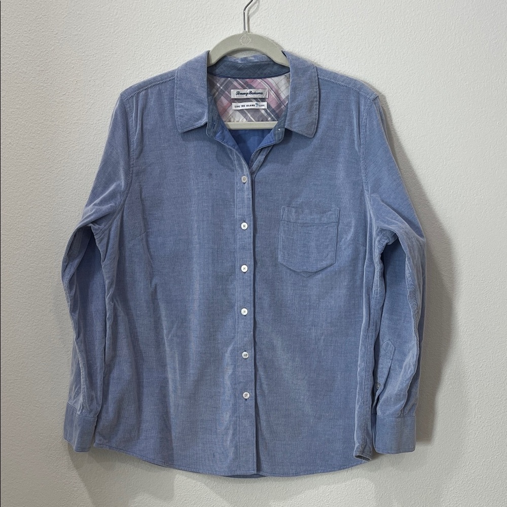 Tommy Bahama Coasta Corduroy Button Down Long Sleeve Shirt